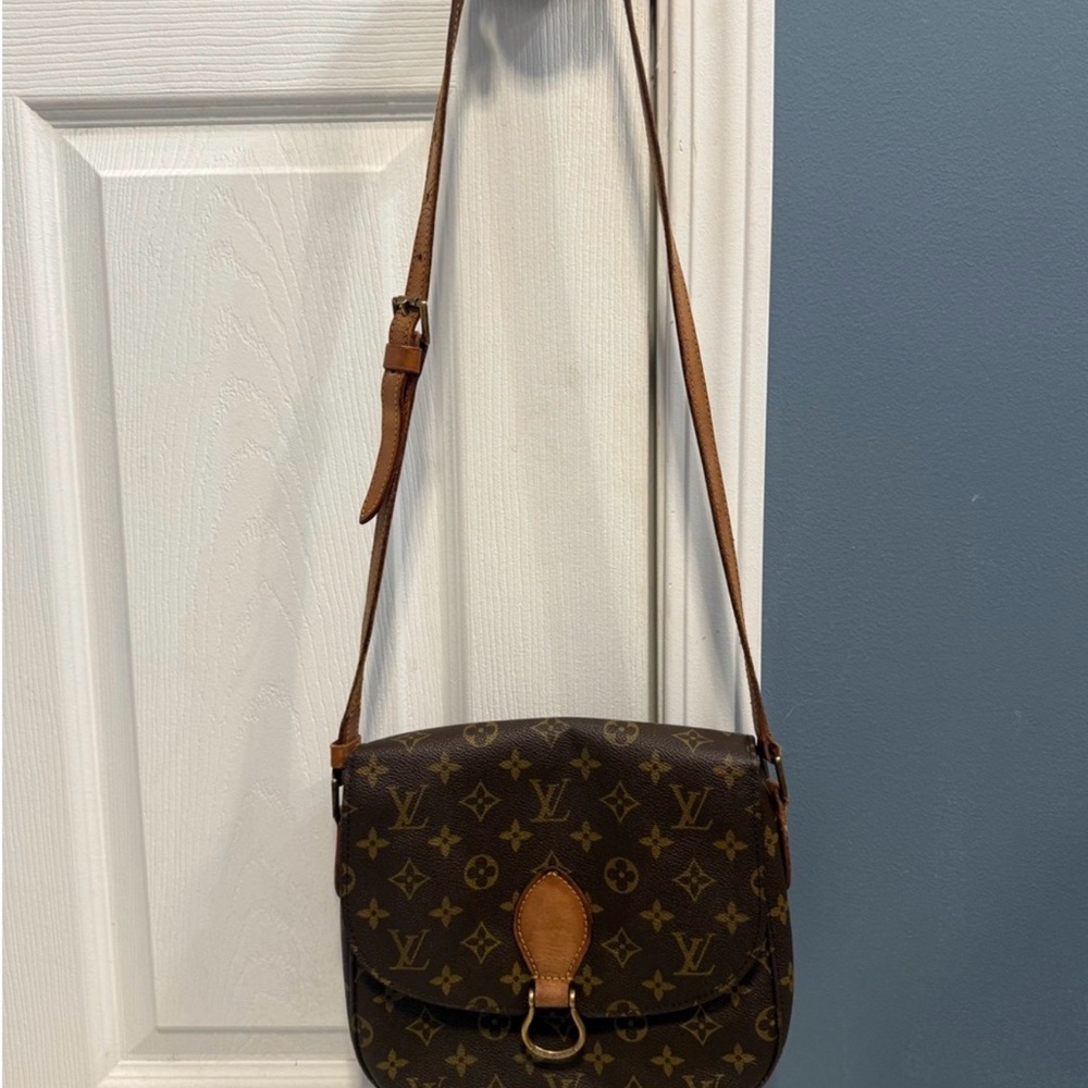Louis Vuitton saint cloud Dark Brown Monogram Crossbody Bag - Picture 2 of 16